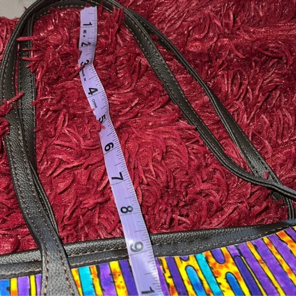 💚Vintage  Ankara prints boho style tote bag and hat set - Picture 4 of 7